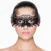 Easytoys Metalen Venetiaans Masker - Zwart - PlayForFun
